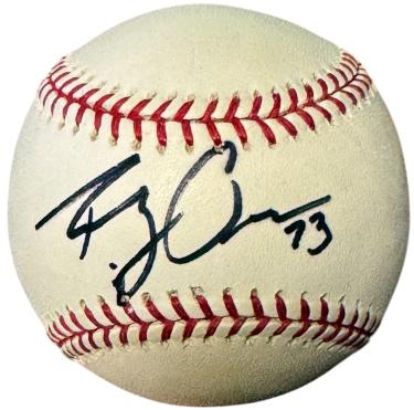 Rudy Owens signed Official Rawling Major League Baseball #73 minor tone- COA (Astros/Pirates)