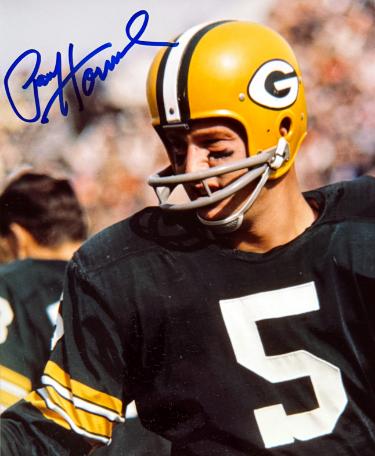 Paul Hornung signed Green Bay Packers 8x10 Photo minor dings- NFL Alumni LOA (HOF)