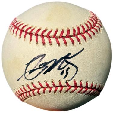 Lastings Milledge signed Official Rawlings Major League Baseball- COA (New York Mets/Washington Nationals)