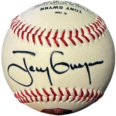 Tony Gwynn signed Fotoball USA MLB Baseball- /1000- Fotoball USA COA (San Diego Padres/HOF)