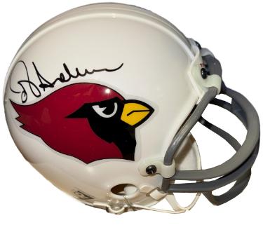 Ottis Anderson signed St. Louis Cardinals Riddell NFL Mini Helmet- Topps Holo/COA (OROY)