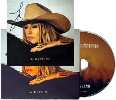 Lainey Wilson signed 2024 Whirlwind 4.75"x4.75" Art Card, CD/Booklet/Cover- COA- NEW (Country Music/CM/Broken Bow Records)