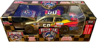 NASCAR Racing Champions Gold #98 50th Anniversary Limited Edition Dodge 1:24 Diecast /5000  BRAND NEW FACTORY BOX