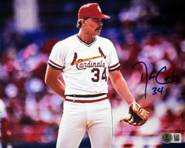 Danny Cox signed St. Louis Cardinals 8x10 Photo #34- Beckett (WS Champ)