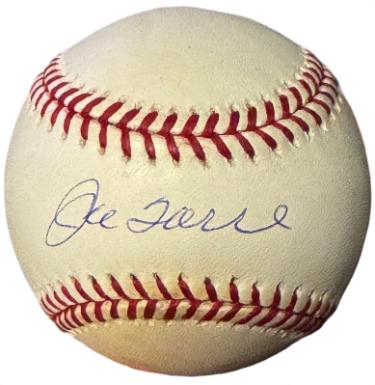 Joe Torre signed Official Rawlings American League Baseball minor tone- Steiner Hologram (New York Yankees)