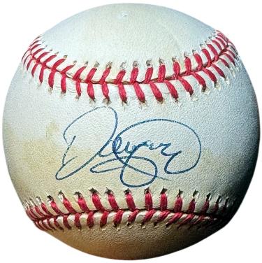 Denny Neagle signed Rawlings Official RONL National League Baseball toned- COA (Braves/2X AS)