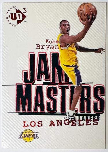 Kobe Bryant 1997-98 Upper Deck UD3 Jam Masters Card #19 (2nd Year/Los Angeles Lakers/HOF)