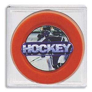 Hockey Puck Acrylic Display Case Cube