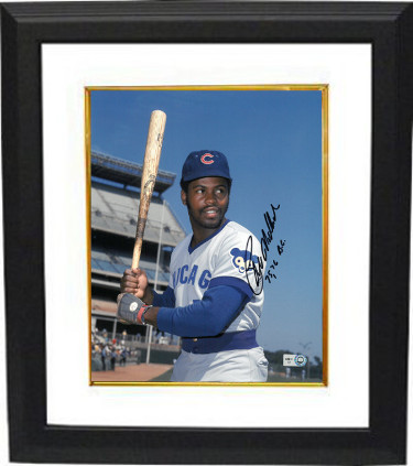 Bill Madlock signed Chicago Cubs 8x10 Photo Custom Framing w/ 75, 76 BC - MLB Hologram