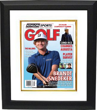 Brandt Snedeker 2013 Athlon Sports PGA Golf Preview Cover Custom Framing