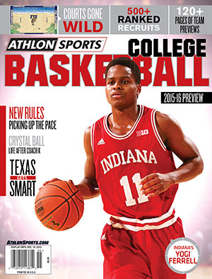 2015-16 Athlon Sports College Basketball Preview Magazine- Indiana Hoosiers Cover