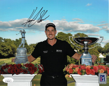 Henrik Stenson signed PGA 8x10 Photo (2013 Fed Ex Cup Champion)- JSA Hologram #CC09114
