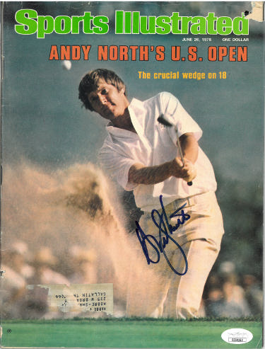 Andy North signed Sports Illustrated Full Magazine 5/26/1978- JSA #EE60252 (US Open)