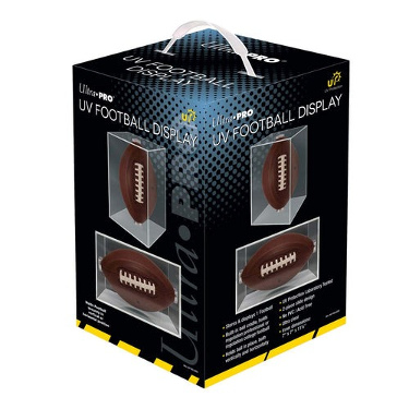 Football Ultra Pro Display Clear Case/Holder with UV Block