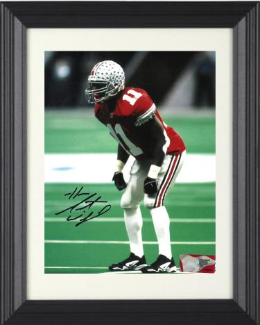 Antoine Winfield signed Ohio State Buckeyes NCAA Lincensed 8x10 Photo #11 Custom Framing- COA