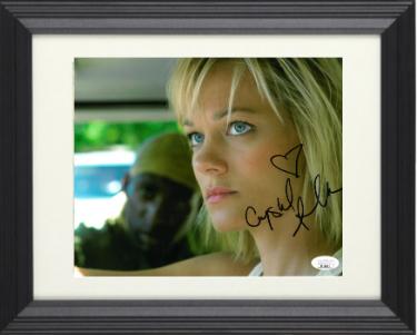 Crystal Allen signed Anaconda 3: Offspring 8x10 Photo Custom Framing- JSA #II11621