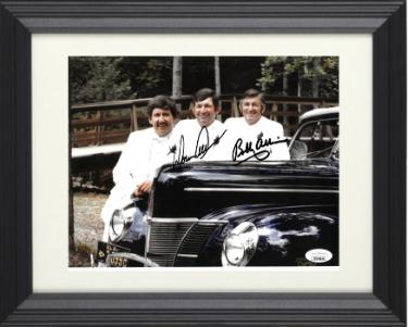 Bobby Allison & Donnie Allison dual signed NASCAR 8x10 Photo Custom Framing- JSA #FF97836