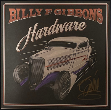 Billy Gibbons signed 2021 Hardware Limited Purple Album Cover/LP/Vinyl Record Custom Framing- JSA #SS50124 (ZZ TOP)