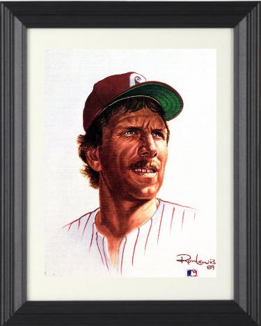 Mike Schmidt Philadelphia Phillies Living Legend 8x10 Photo/Lithograph Custom Framing (Ron Lewis-2529/5000)