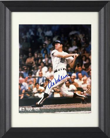 Al Kaline signed Detroit Tigers MLB Licensed 8x10 Photo Custom Framing- Tuff Stuff COA/Show Ticket (HOF)
