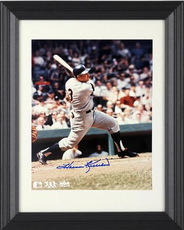 Harmon Killebrew signed Minnesota Twins MLB Licensed 8x10 Photo Custom Framing- COA/Autograph Show Ticket