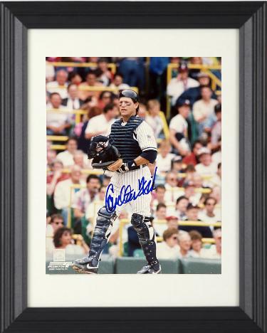 Carlton Fisk signed Chicago White Sox MLB Licensed 8x10 Photo Custom Framing- Tuff Stuff COA/Show Ticket/HOF