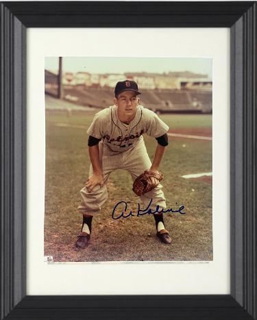Al Kaline signed Detroit Tigers MLB Licensed 8x10 Photo Custom Framing- Tuff Stuff COA/Show Ticket