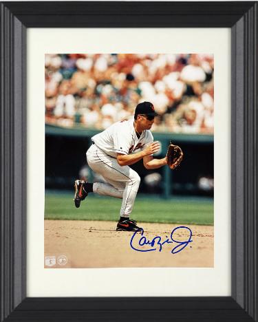 Cal Ripken, Jr. signed Baltimore Orioles MLB Licensed 8x10 Photo imperfect Custom Framing- A.A.U Certified (Authentics Autograph