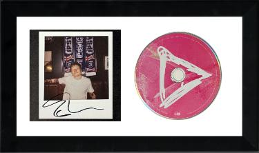 Ed Sheeran signed 2025 Play Indie Polaroid 3.5x4.25 Auto/Sleeve/Booklet/CD 6.5x12 Custom Framing- COA
