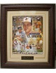 Cal Ripken, Jr. signed Baltimore Orioles Collage 16x20 Photo Premium Leather Framing w/ HOF 2007- Ripken Hologram