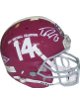 Trent Richardson signed Alabama Crimson Tide Full Size Authentic #14 BCS National Champs Logo Schutt Helmet