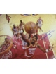 Ralph Sampson signed Houston Rockets 16x20 Photo vs Clippers