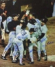 Bob Stanley signed Boston Red Sox 16x20 Color Photo 1986 AL Champs w/ 19 Signatures