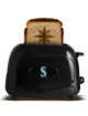 Seattle Mariners Logo MLB ProToast Elite Black Toaster