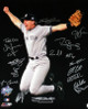 New York Yankees signed 16x20 Photo 1998 WS Champions Scott Brosius MVP-18 sigs-BAS Holo- Darryl Strawberry/Chad Curtis