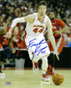 Frank Kaminsky signed Wisconsin Badgers 16x20 Photo (white jersey)
