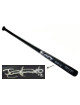 Juan Lagares signed Rawlings Black Big Stick Name Engraved Bat #12 (New York Mets) Leaf Authentics