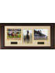 Victor Espinoza American Pharoah 3 Photo Triple Crown 41x19 Framing Kentucky Derby-Preakness-Belmont Stakes