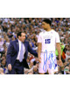 Jahlil Okafor signed Duke Blue Devils 16x20 Photo #15 (with Mike Krzyzewski)