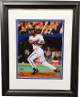 Joe Carter signed Toronto Blue Jays 16X20 Photo Custom Framing (1993 World Series Swinging)
