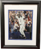 Joe Carter signed Toronto Blue Jays 16X20 Photo Custom Framing (1993 World Series Celebration)