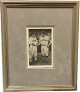 WH Bill Terry signed New York Giants signed 4x6 B&W Vintage Photo Custom Framing- Beckett LOA # A86260