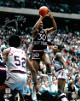 Bernard King signed New Jersey Nets 16x20 Photo (blue jersey)