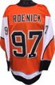 Jeremy Roenick signed Orange TB Custom Stitched Hockey Jersey #97 XL- JSA Hologram