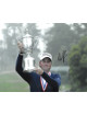 Webb Simpson signed PGA 11x14 Photo- JSA Hologram (with 2012 US Open Trophy)