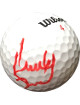 Brandt Snedeker signed Official Wilson Golf Ball (red sig/ PGA)- Beckett Hologram