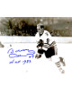 Bobby Hull signed Chicago Blackhawks B&W 8x10 Photo #9 HOF 1983 (skating)