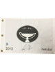 Henrik Stenson signed 2013 FedEx Cup White PGA Embroidered Pin Flag- JSA Hologram
