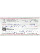 Gary Carter signed Barnett Bank Cancelled Check 4-7-96 (New York Mets)- JSA Hologram #CC09163