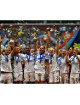 Christie Rampone signed Team USA 2015 Women's World Cup Soccer Final Champions Celebration 16x20 Photo- Steiner Hologram